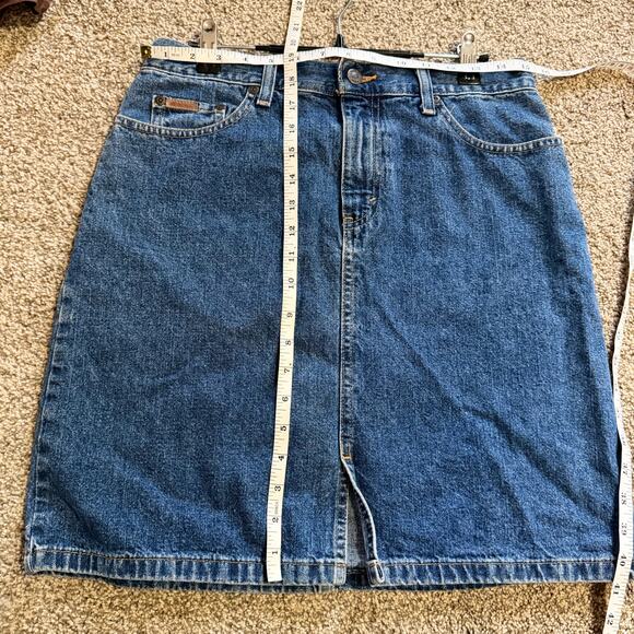 Eddie Bauer Jeans Skirt Size Medium - Picture 4 of 5